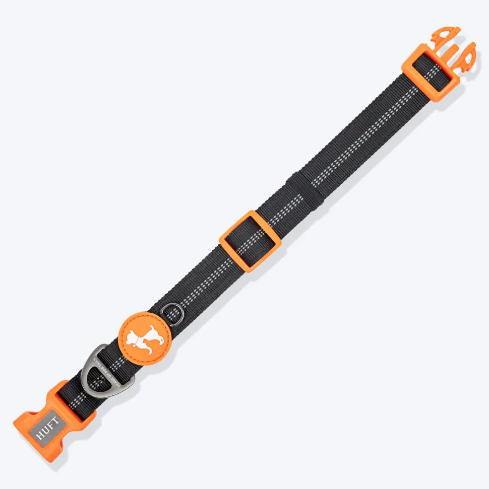 HUFT Xplorers Collar For Dog - Black