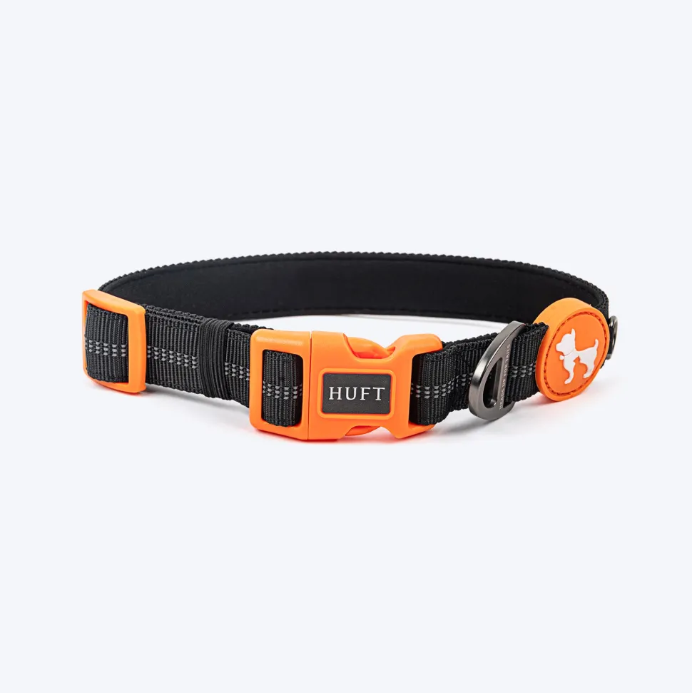 HUFT Xplorers Collar For Dog - Black