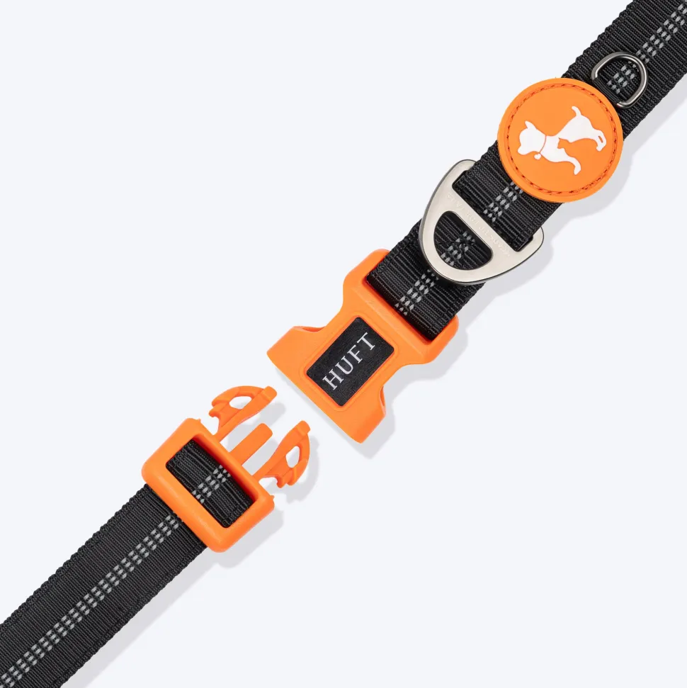 HUFT Xplorers Collar For Dog - Black