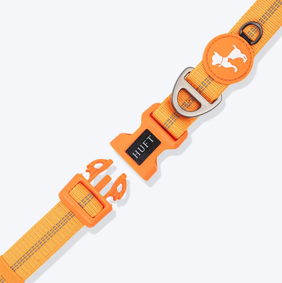 HUFT Xplorers Collar For Dog - Orange