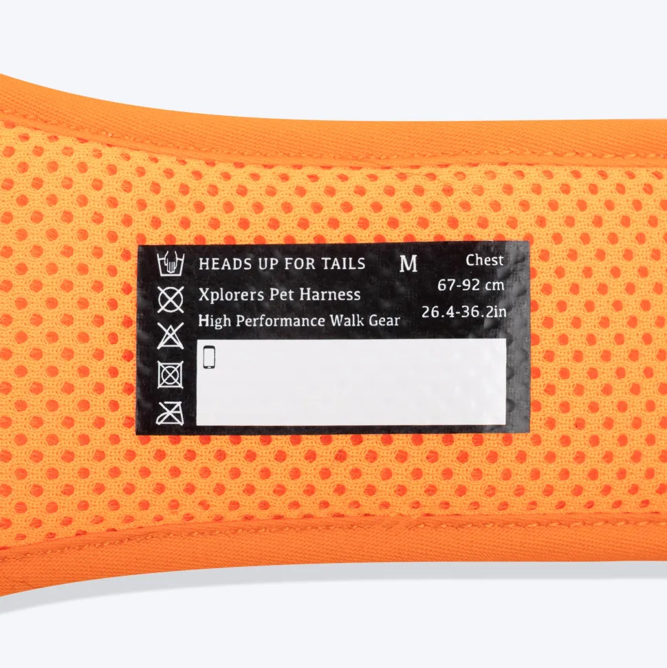 HUFT Xplorers Harness For Dog- Orange