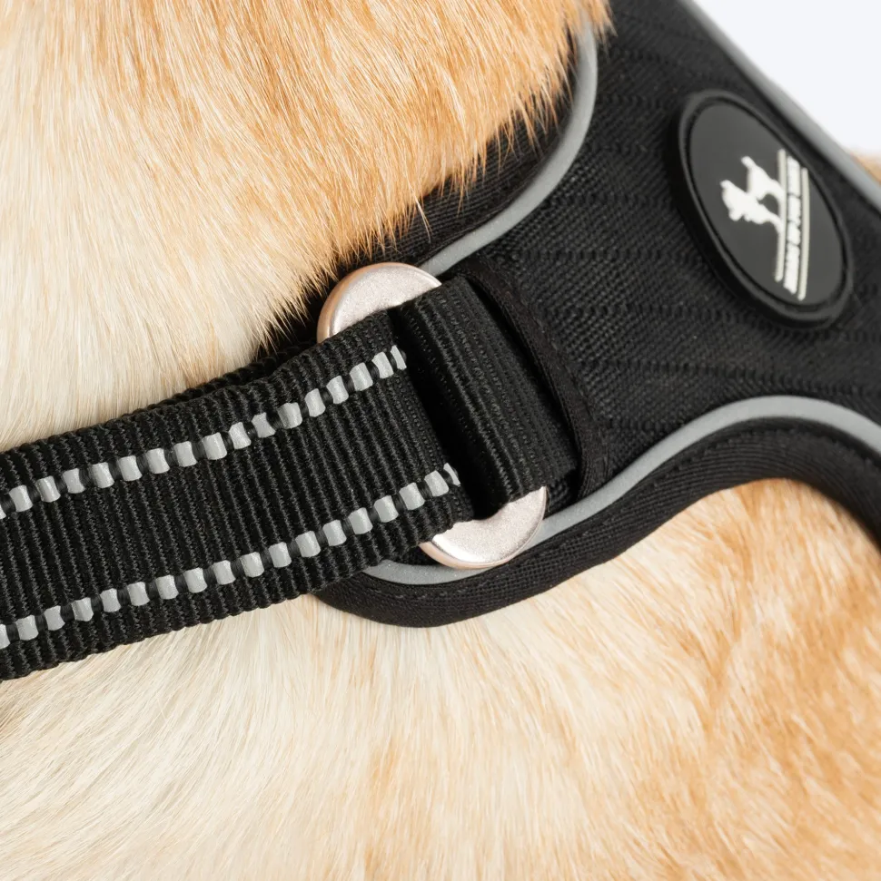 HUFT Xplorers Harness For Dog - Black