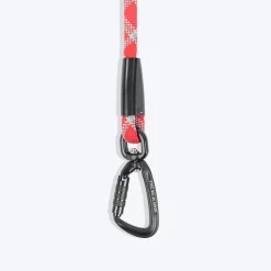 HUFT Xplorers Rope Leash With Carabiner For Dog - Red - 5 ft
