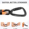 HUFT Xplorers Rope Leash With Carabiner For Dog - Orange - 5 ft
