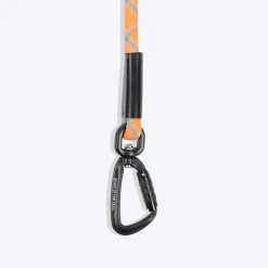 HUFT Xplorers Rope Leash With Carabiner For Dog - Orange - 5 ft