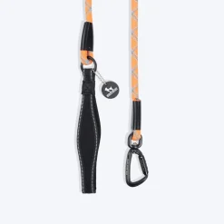 HUFT Xplorers Rope Leash With Carabiner For Dog - Orange - 5 ft