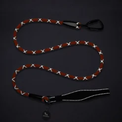 HUFT Xplorers Rope Leash With Carabiner For Dog - Orange - 5 ft