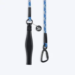 HUFT Xplorers Rope Leash With Carabiner For Dog - Blue - 5 ft