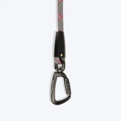 HUFT Xplorers Rope Leash With Carabiner For Dog - Grey - 5 ft