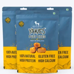 HUFT Yakies Puff Bites 100% Natural Gluten Free Dog Treats - 70 gm