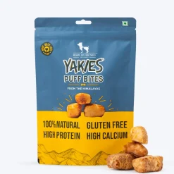 HUFT Yakies Puff Bites 100% Natural Gluten Free Dog Treats - 70 gm