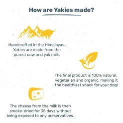 HUFT Yakies Vegetarian Natural Chew Bone