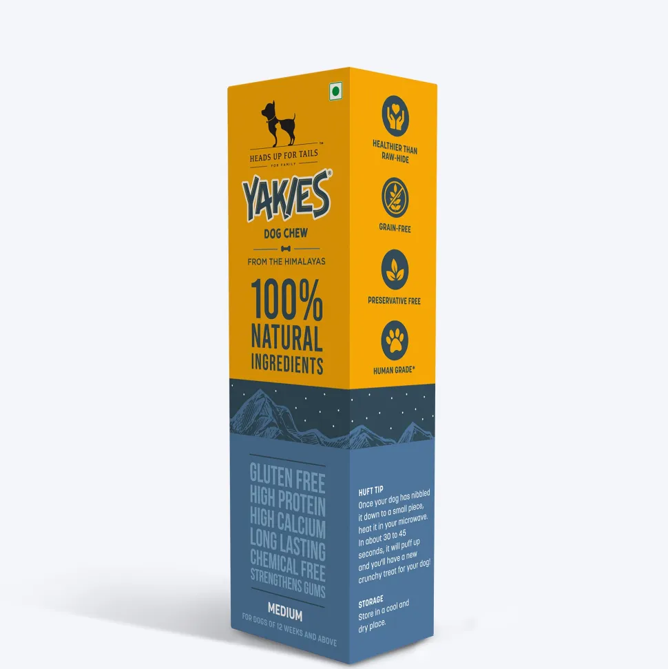 HUFT Yakies Vegetarian Natural Chew Bone