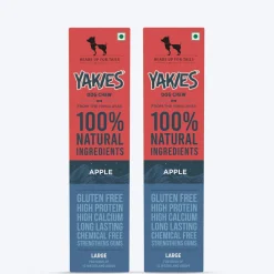 HUFT Yakies Vegetarian Natural Chew Bone - Apple