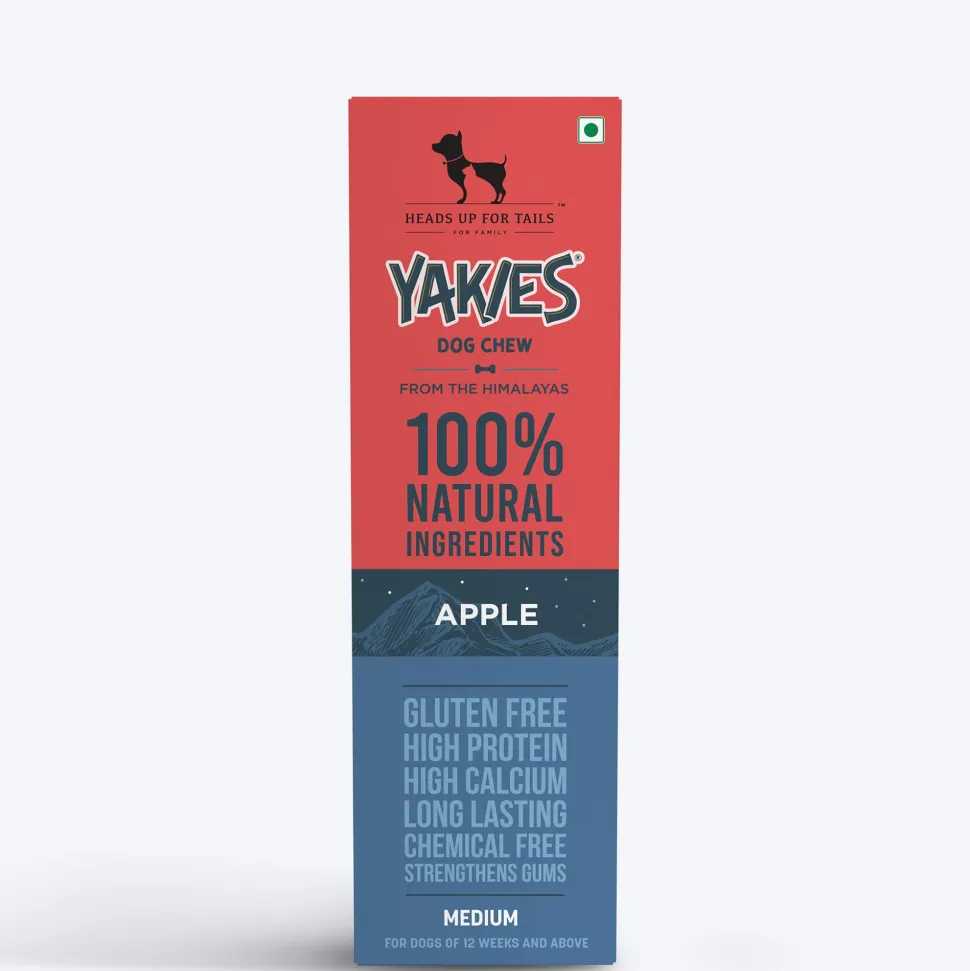HUFT Yakies Vegetarian Natural Chew Bone - Apple
