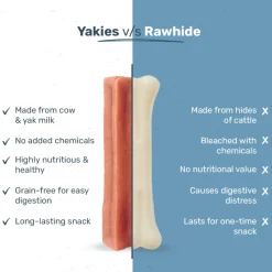 HUFT Yakies Vegetarian Natural Chew Bone - Apple