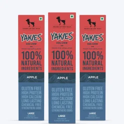 HUFT Yakies Vegetarian Natural Chew Bone - Apple