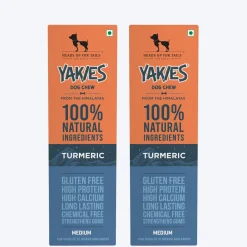 HUFT Yakies Vegetarian Natural Chew Bone - Turmeric
