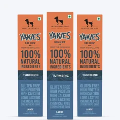 HUFT Yakies Vegetarian Natural Chew Bone - Turmeric