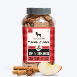 HUFT Yummy In My Tummy Apple & Cinnamon Vegetarian Gluten Free Dog Biscuit
