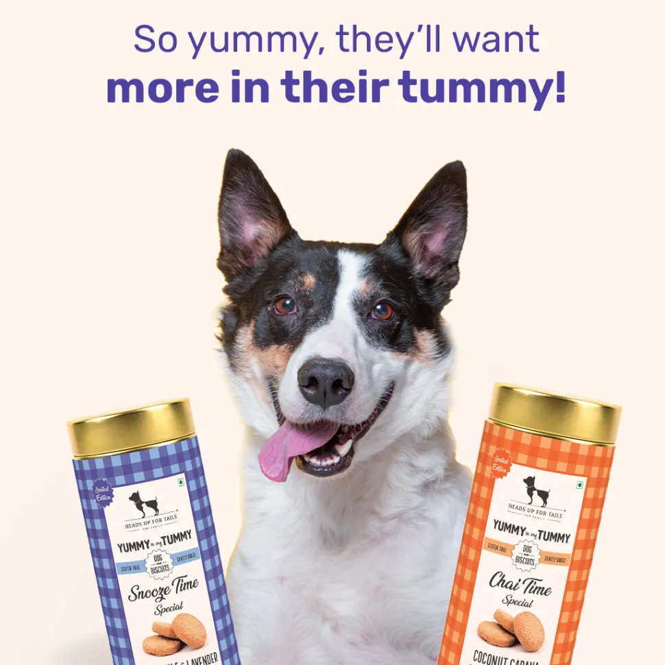 HUFT Yummy In My Tummy Chamomile & Lavender Biscuits 200g
