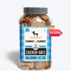 HUFT Yummy In My Tummy Chicken & Oats Gluten-Free Biscuits