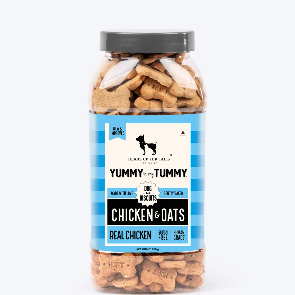 HUFT Yummy In My Tummy Chicken & Oats Gluten-Free Biscuits