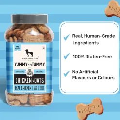 HUFT Yummy In My Tummy Chicken & Oats Gluten-Free Biscuits