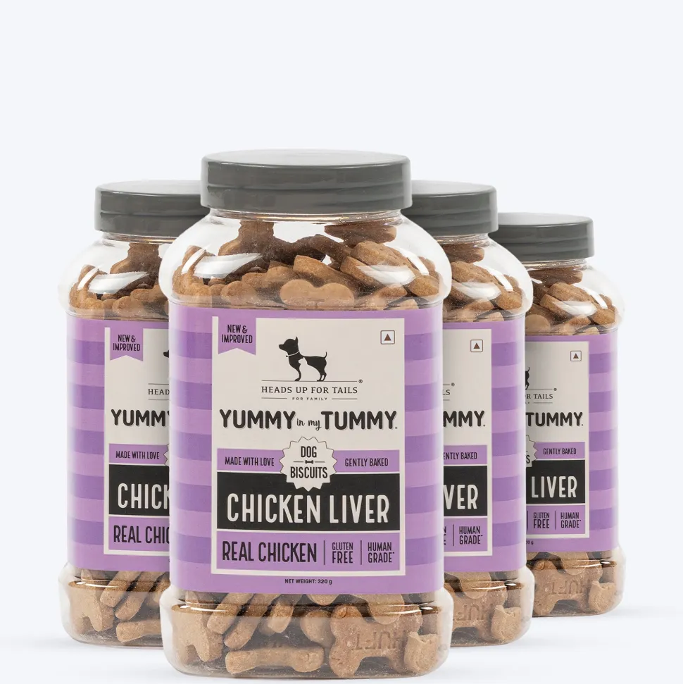 HUFT Yummy In My Tummy Chicken Liver Gluten-Free Biscuits