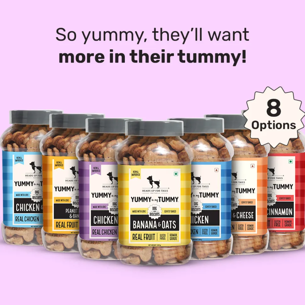 HUFT Yummy In My Tummy Chicken Liver Gluten-Free Biscuits