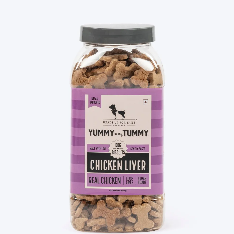 HUFT Yummy In My Tummy Chicken Liver Gluten-Free Biscuits