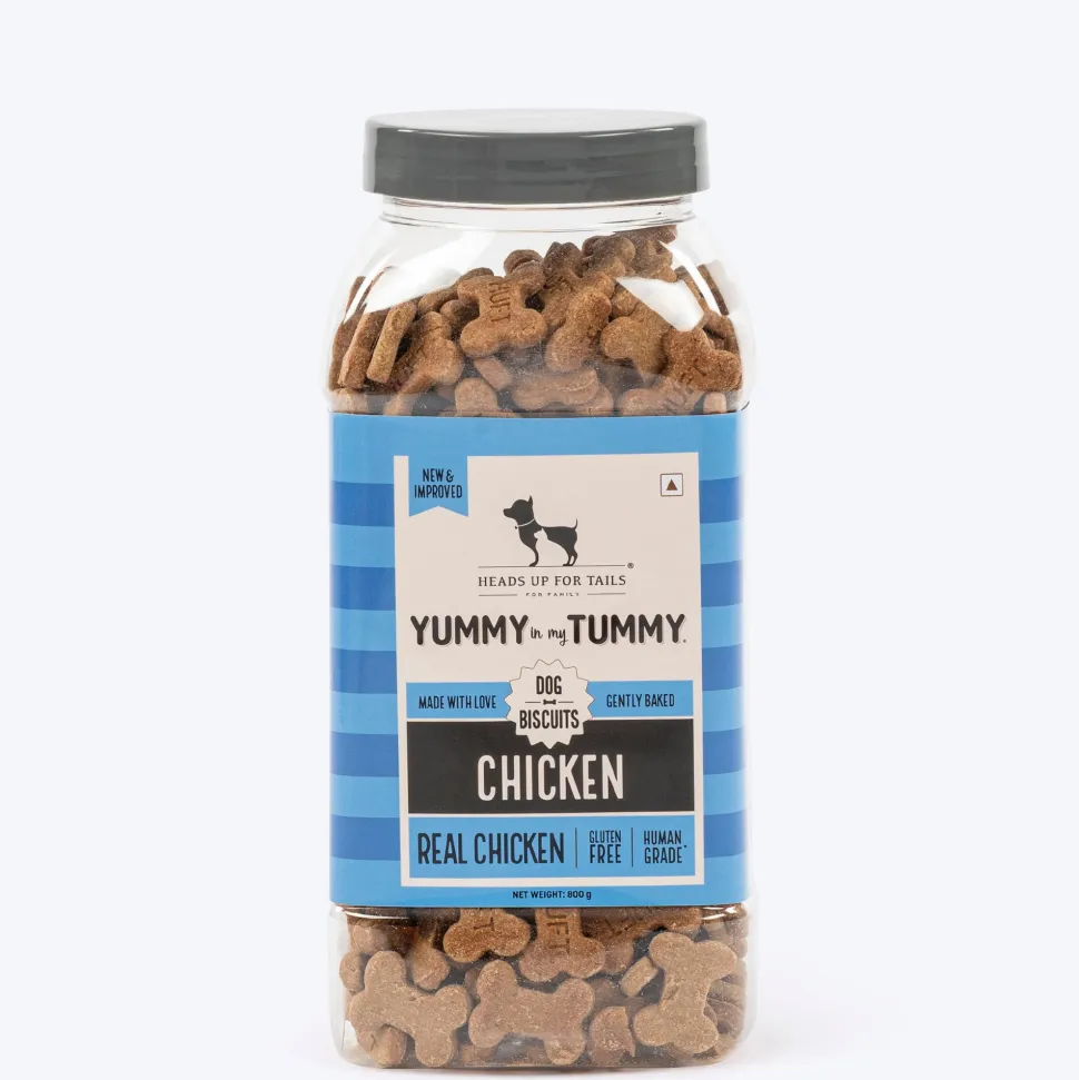 HUFT Yummy In My Tummy Chicken Gluten-Free Dog Biscuits