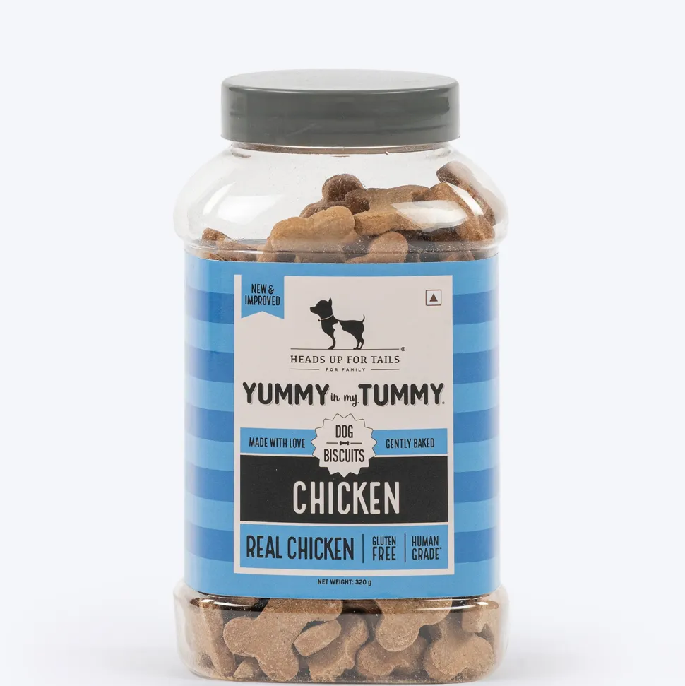 HUFT Yummy In My Tummy Chicken Gluten-Free Dog Biscuits