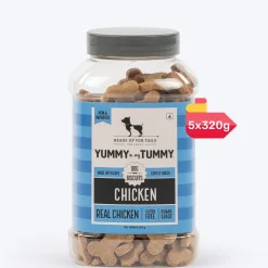 HUFT Yummy In My Tummy Chicken Gluten-Free Dog Biscuits