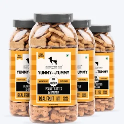HUFT Yummy In My Tummy Peanut Butter & Banana Biscuits