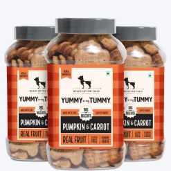 HUFT Yummy In My Tummy Pumpkin & Carrot Veggie Biscuits