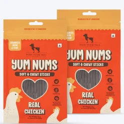 HUFT Yum Nums Soft & Chewy Sticks Real Chicken Treat For Dogs