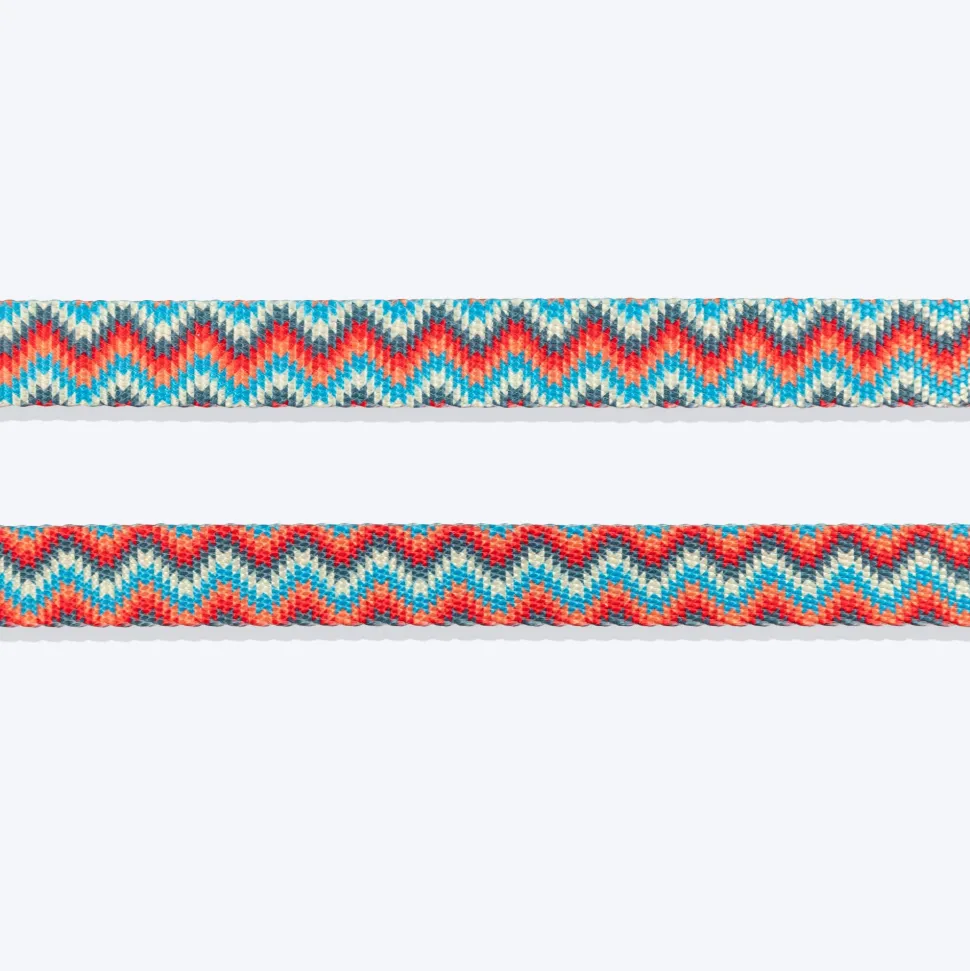 HUFT Zig Zag Twist Leash For Dog - Grey