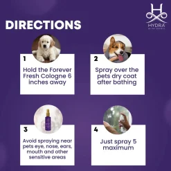 Hydra Forever Fresh Cologne For Dog & Cat - 130 ml