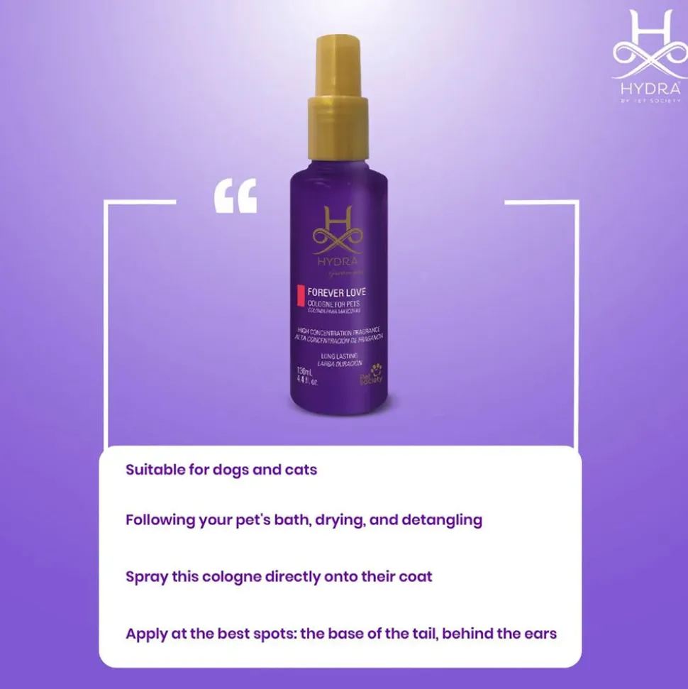 Hydra Forever Love Cologne For Dog & Cat - 130 ml