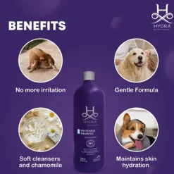 Hydra Groomers Extra Soft Ultra Gentle Face And Body Shampoo For Dog & Cat - 1 Ltr