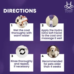 Hydra Groomers Extra Soft Ultra Gentle Face And Body Shampoo For Dog & Cat - 1 Ltr