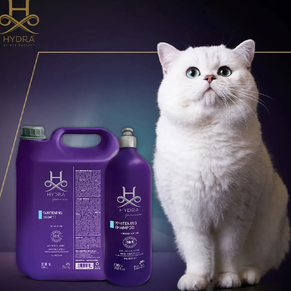 Hydra Groomers Whitening Shampoo For Dog & Cat - 1 Ltr