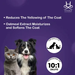 Hydra Groomers Whitening Shampoo For Dog & Cat - 1 Ltr