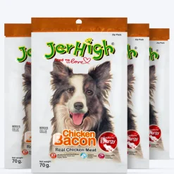 JerHigh Bacon Chicken Dog Treats - 70 g