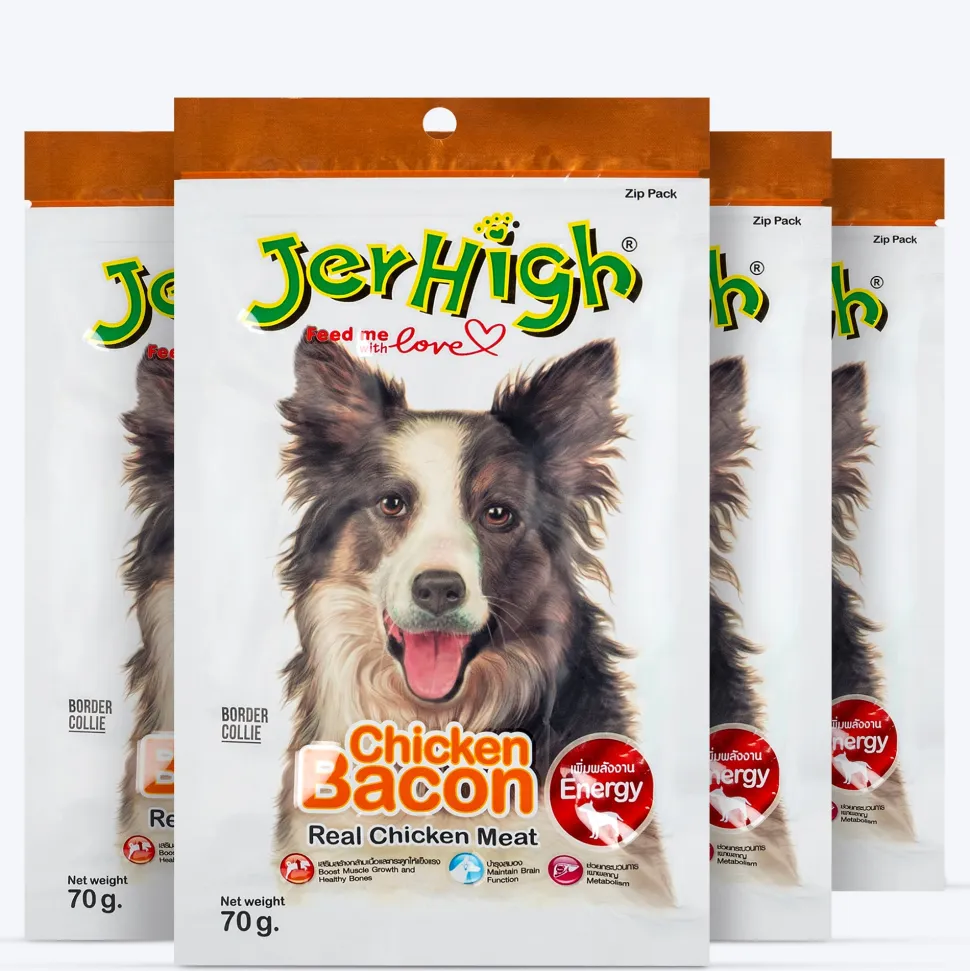 JerHigh Bacon Chicken Dog Treats - 70 g