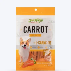 JerHigh Carrot Stix Dog Treats - 100 g