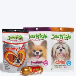 JerHigh Dog Treats Combos - Pack of 4