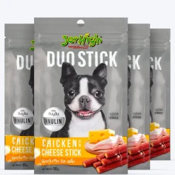 JerHigh Duo Stick Dog Treat - Chicken with Cheese - 50 g