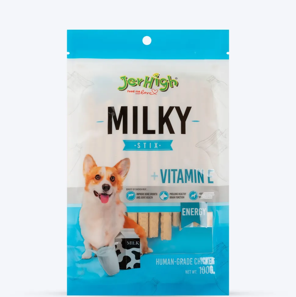 JerHigh Milk Stix Dog Treats - 100 g